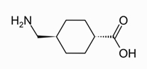 Tranexamic acid molecular structure